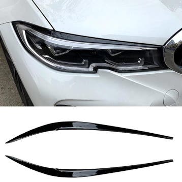 Carnamics Koplampspoilers | BMW 3-serie 19-22 4-d (G20) |  z, Verzenden