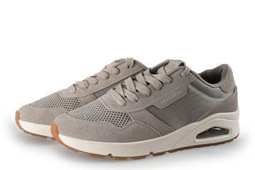 Skechers Sneakers in maat 42 Beige, Kleding | Heren, Schoenen, Overige kleuren, Verzenden, Zo goed als nieuw, Skechers