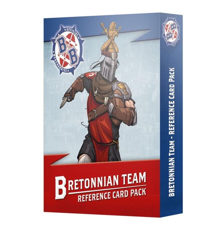 Bretonnian Blood Bowl Team card pack (Warhammer nieuw), Hobby & Loisirs créatifs, Wargaming, Enlèvement ou Envoi