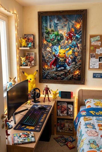CREATIVE_HUB - Pikachu and The Avengers, Nieuw