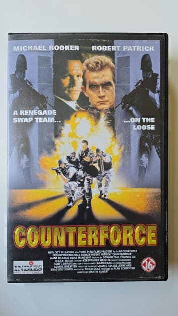 COUNTERFORCE (EX RENTAL) (VHS), Gebruikt