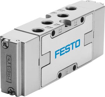 Festo 5/3 Échappement Vanne Pneumatique G1/8 1000l/min -, Verzenden