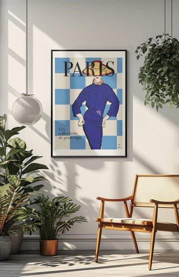 René Gruau - Paris “Les collections de printemps” |