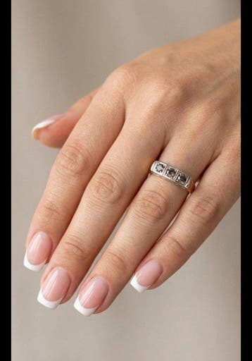 Cocktailring - 14 karaat Geel goud - 0.80ct. tw. Diamant
