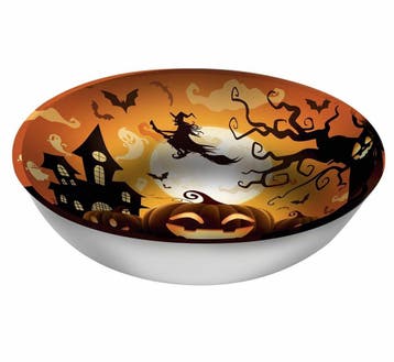 Halloween Schaal Pompoen 27cm, Verzenden, Nieuw