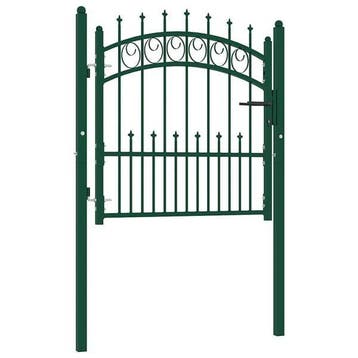 Portillon acier EMMEN 104x97 cm vert - Seconde chance -34%, Verzenden