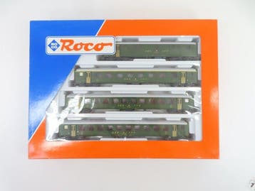 Roco H0 - 44065 - Ensemble de wagons de passagers pour, Nieuw