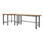 Werkbank hoekopstelling - Hoek werkbank 310 cm. lang grijs, Doe-het-zelf en Bouw, Ophalen of Verzenden, Nieuw