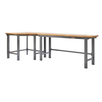 Werkbank hoekopstelling - Hoek werkbank 310 cm. lang grijs, Doe-het-zelf en Bouw, Werkbanken, Ophalen of Verzenden, Nieuw