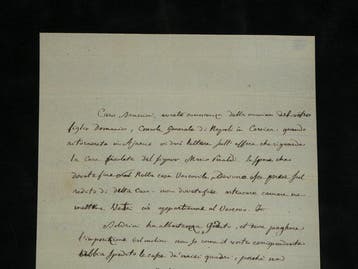 Cardinal Joseph Fesch, oncle de Napoléon Ier - Lettre, Collections