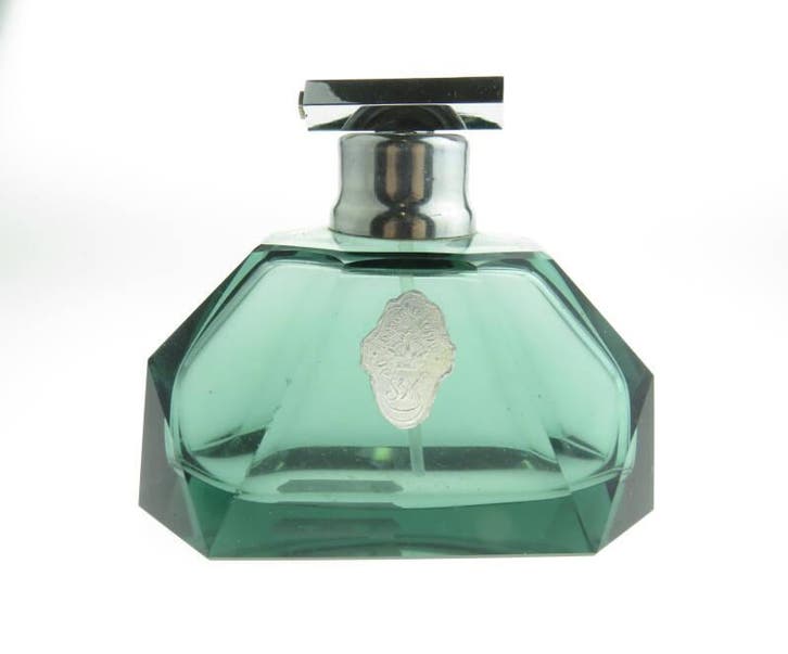 Parfumflesje Landeskronen Kristall, Antiek en Kunst, Antiek | Glaswerk en Kristal, Verzenden