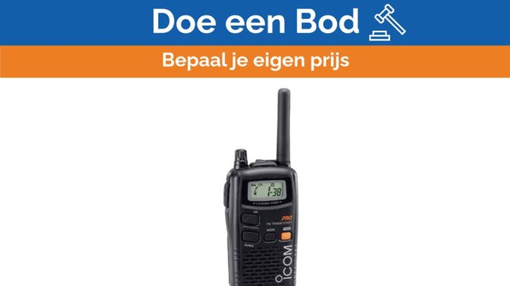 Bieden: Icom IC-4088E UHF Handheld Marine Two-Way Radio - 6, Watersport en Boten, Navigatiemiddelen en Scheepselektronica, Ophalen of Verzenden