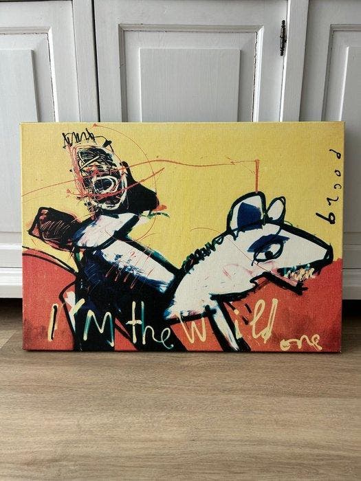 Herman Brood (1946-2001) - Im the wild one, Antiek en Kunst, Antiek | Overige Antiek