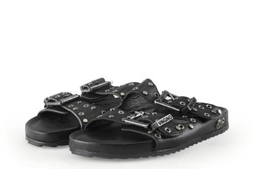 Vingino Slippers Meisjes in maat 31 Zwart, Verzenden, Jongen of Meisje, Schoenen, Zo goed als nieuw