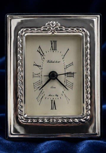 Klok - Elegante Valenti & Co. Italiaans Zilver 925