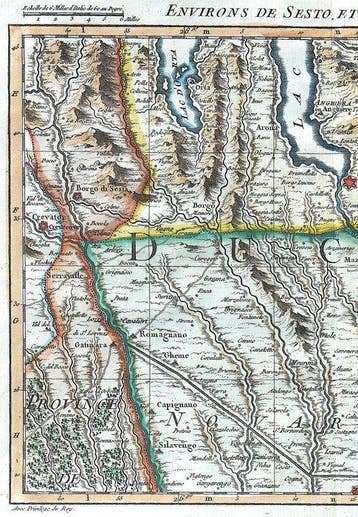 Italië - Lago d’Orta, Sesto Calende, Abbiategrasso,, Boeken, Nieuw