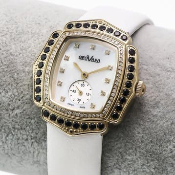 Geovani - Diamond Swiss Watch - GOL593-GL-D-7 - Zonder, Nieuw