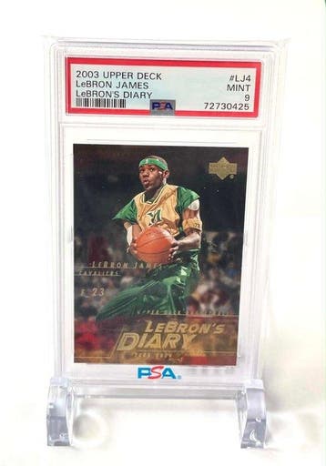 2003 Upper Deck All-Stars LeBron James LJ4 Première édition