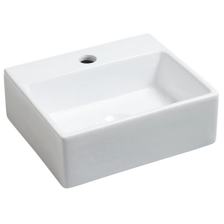 BWS Keramische Fontein Wit 33.5x29 cm, Doe-het-zelf en Bouw, Sanitair, Overige typen, Nieuw, Ophalen of Verzenden