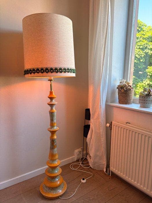 Kaiser Leuchten - Lampadaire - Céramique, Glacis -, Antiek en Kunst, Antiek | Verlichting