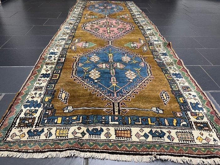 Antieke Kazak Natuurlijke Kleuren - Tapijt - 295 cm - 110 cm, Maison & Meubles, Ameublement | Tapis & Moquettes