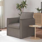 vidaXL bank / zetel Taupe 75 x 82 x 85 cm Stof, Verzenden