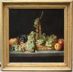 Otto Scholderer (1834 - 1902), attributed to - A basket of