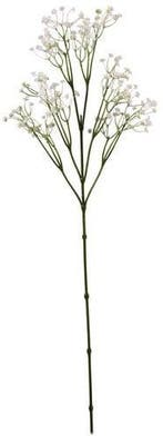 Gipskruid met Steel Kunstbloem Tak ca. 66 cm, Nieuw