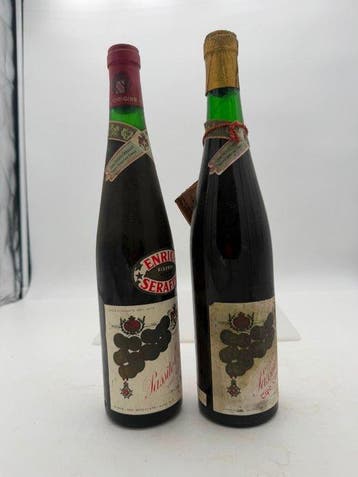1939 Enrico Serafino, Passito Erbaluce - Piëmont - 2 Flessen, Verzamelen, Nieuw