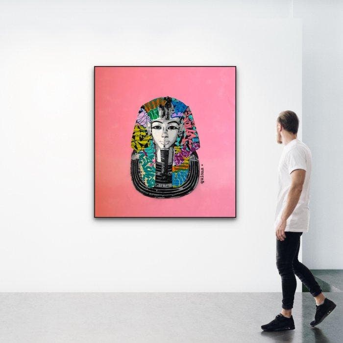 Quiona+ - ‘Tutankhamun™‘ XL, Antiquités & Art, Art | Peinture | Moderne
