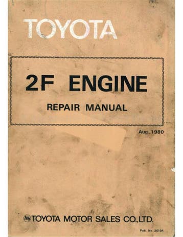 1980 TOYOTA LAND CRUISER | HEAVY DUTY TRUCK MOTOR