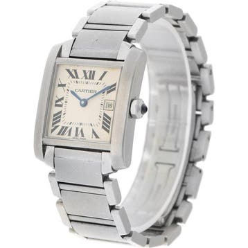 Cartier - Tank Française - Sans prix de réserve - W51011Q3 /