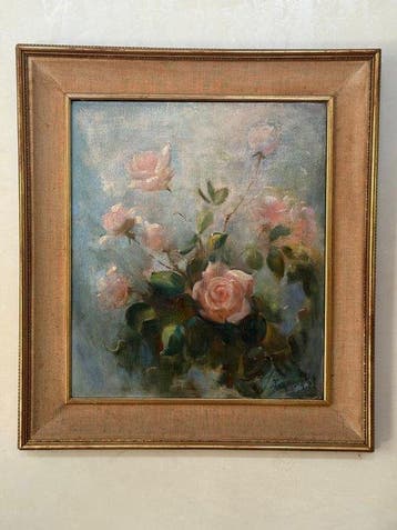 Giacomo Grosso (1860-1938), Attrib. - Fiori