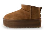 Ugg Enkellaarzen in maat 40 Cognac, Overige kleuren, Verzenden, Lage of Enkellaarzen, Zo goed als nieuw