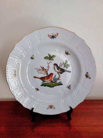 Herend - Plat de service - Rothschild Bird - Porcelaine fine