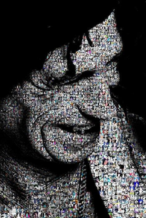 David Law - Crypto Mick & Keith 2.0 - Format XL 60x60, Antiquités & Art, Art | Objets design