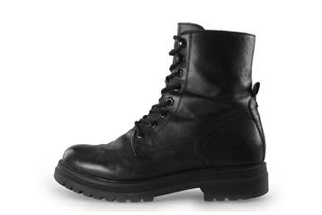 Nelson Veterboots in maat 41 Zwart, Kleding | Heren, Schoenen, Verzenden, Zwart, Boots, Zo goed als nieuw