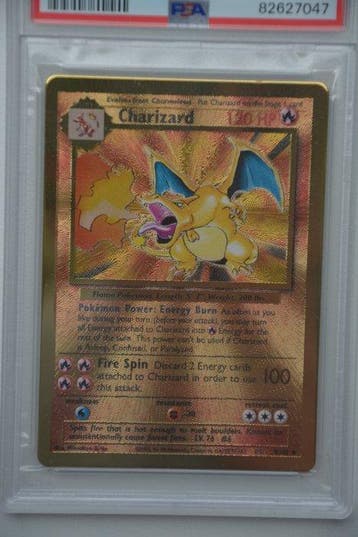 Pokémon - 1 Graded card - Charizard 4 Promo card - PSA 9 -, Hobby en Vrije tijd, Nieuw