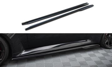 Maxton Sideskirt Aanzets V2 BMW 2 Serie M2 G87 B8859, Nieuw, Links, BMW