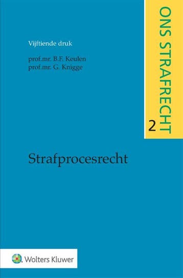 Strafprocesrecht 9789013176476 B.F. Keulen, Boeken, Verzenden, Gelezen, B.F. Keulen