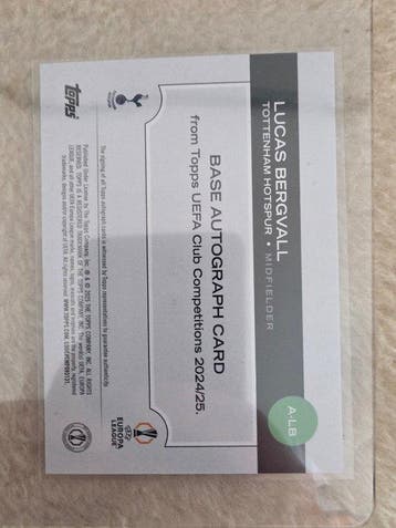 2024/25 Topps Topps UEFA Club Competitions 2024/25 Lucas