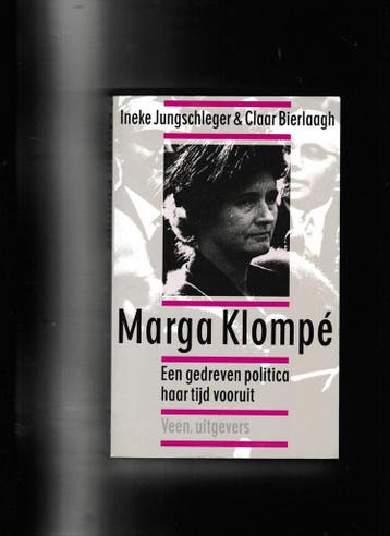 MARGA KLOMPE            GEDREVEN POLITICA HAAR TIJD VOOR, Verzenden, Zo goed als nieuw, Jungschleger