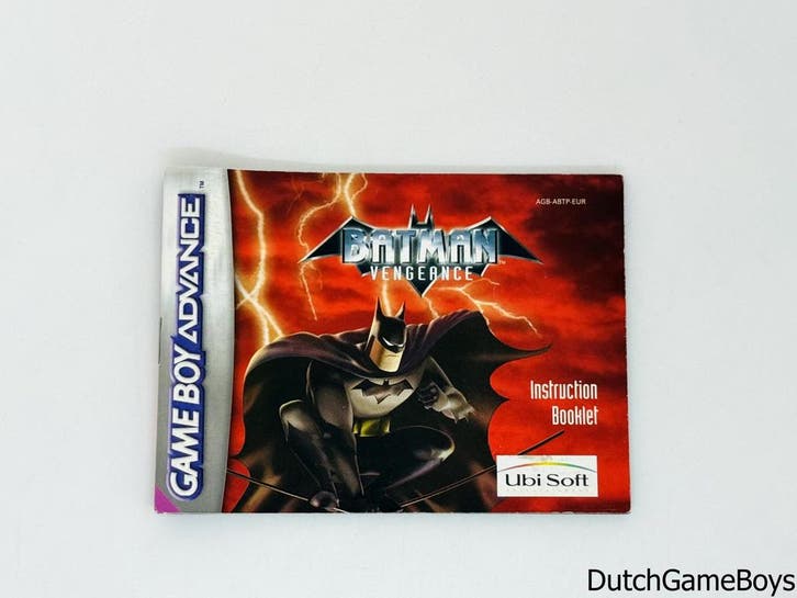 Gameboy Advance / GBA - Batman Vengeance - EUR - Manual, Consoles de jeu & Jeux vidéo, Jeux | Autre, Envoi