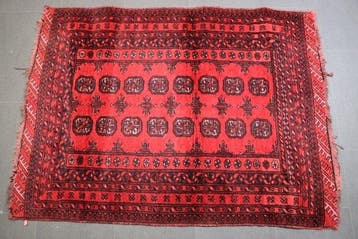 Afghan - Loper - 140 cm - 104 cm, Huis en Inrichting, Stoffering | Tapijten en Vloerkleden, Nieuw