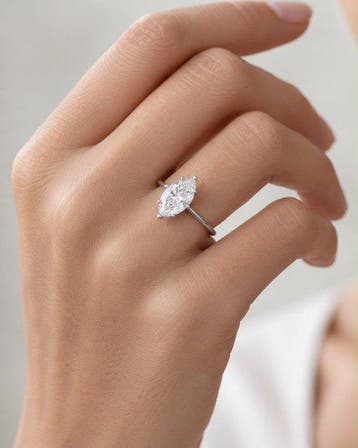 Verlovingsring - 18 karaat Witgoud - 2.12ct. tw. Diamant
