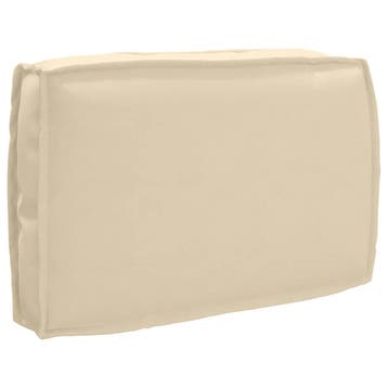 Rugkussen Beige 60x40 | Tweede kansje | Snel zijn, Verzenden, Nieuw