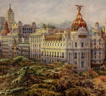 Carlos Arriaga - Luz Dorada Sobre Madrid.