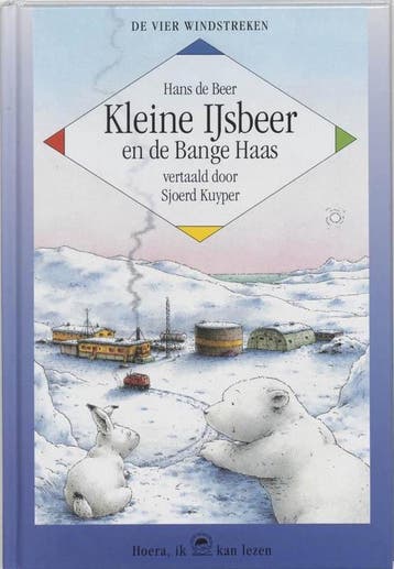 Kleine ijsbeer en de bange haas / Hoera, ik kan lezen!, Boeken, Verzenden, Zo goed als nieuw, Hans de Beer