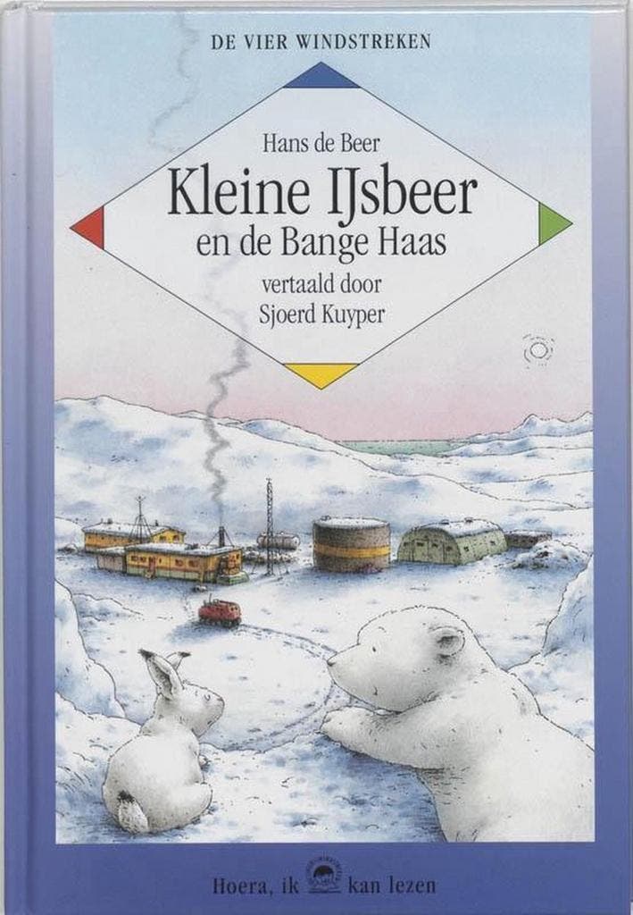 Kleine ijsbeer en de bange haas / Hoera, ik kan lezen!, Boeken, Kinderboeken | Jeugd | onder 10 jaar, Zo goed als nieuw, Verzenden