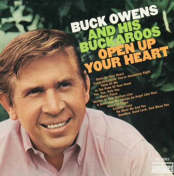 Buck Owens And His Buckaroos - Open Up Your Heart, Cd's en Dvd's, Cd's | Pop, Gebruikt, Verzenden